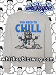 Youth Chill Snowman (sweatshirt)