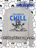 Youth Chill Snowman (sweatshirt)