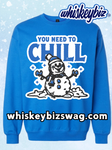 Youth Chill Snowman (sweatshirt)