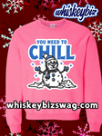 Youth Chill Snowman (sweatshirt)