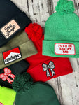 Pom Pom - Patch Beanies - Design Your Own