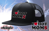 I Love A Hot Mom -  Flat Bill - Snapback