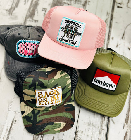 Seasonal Patch Trucker Snapbacks