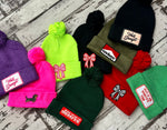 Pom Pom - Patch Beanies - Design Your Own