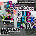 Mud Cricket - Stacked Grey Sticker